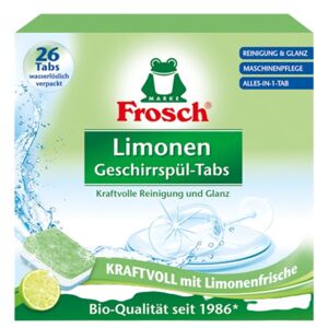Frosch EKO Tablety do umývačky všetko v 1 Citrón (26 Tablet)
